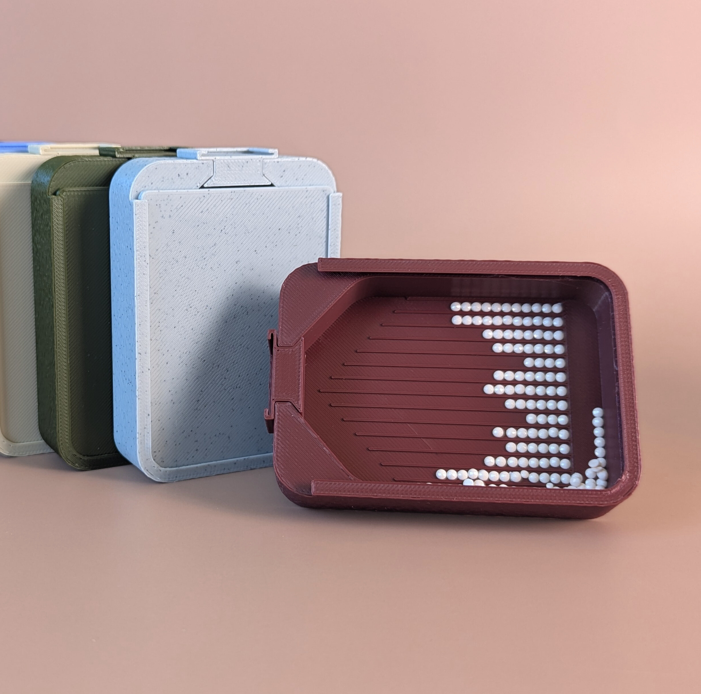 Diamond Painting Tray with Lid and Easy-Pour Plug