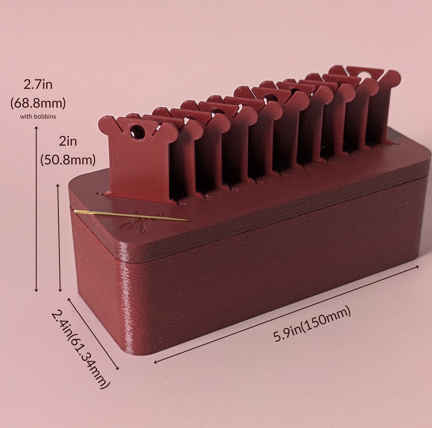 Embroidery Floss & Bobbin Storage Box