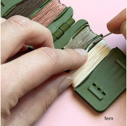 Pocket-Sized Embroidery Floss Holder