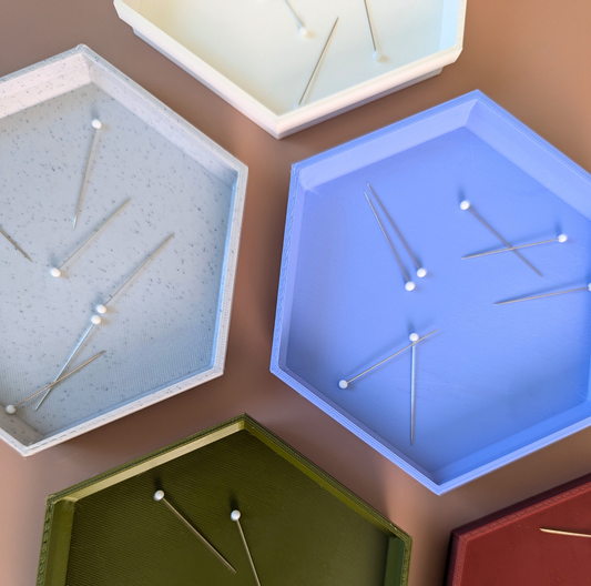 Hexagon Magnetic Sewing Pin Dish