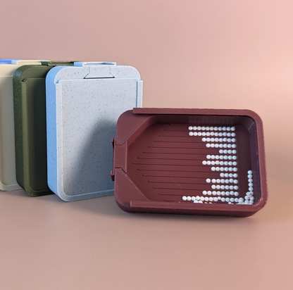 Diamond Painting Tray with Lid and Easy-Pour Plug