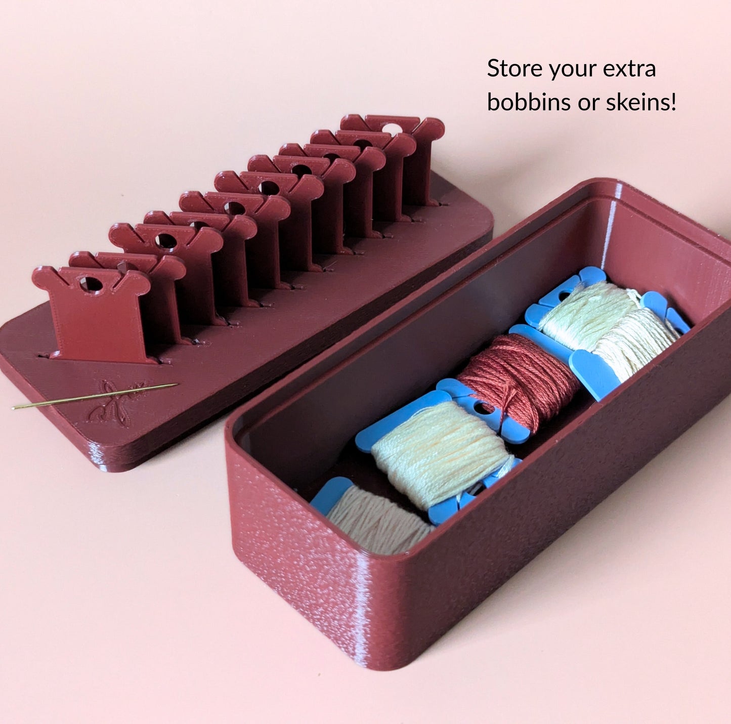Embroidery Floss & Bobbin Storage Box