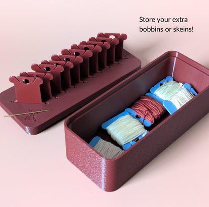 Embroidery Floss & Bobbin Storage Box