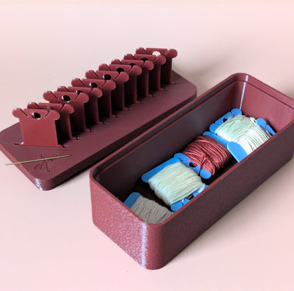 Embroidery Floss & Bobbin Storage Box