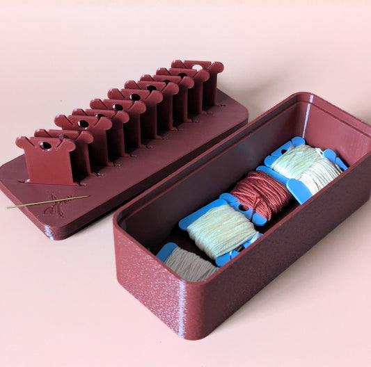 Embroidery Floss & Bobbin Storage Box