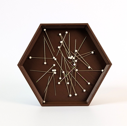 Hexagon Magnetic Sewing Pin Dish