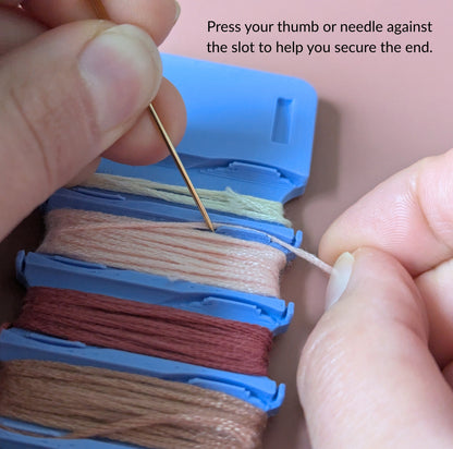 Travel Embroidery Floss Holder